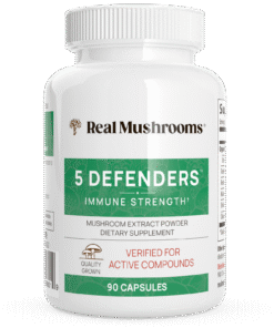 5 Defenders Organic Mushroom Blend Capsules