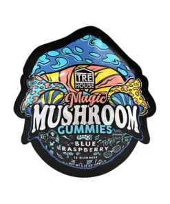 Blue Raspberry Tre House Magic Mushroom Gummies