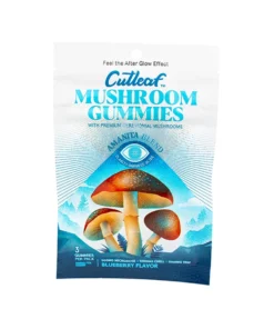Blueberry Cutleaf Mushroom Gummies Amanita Blend 500mg