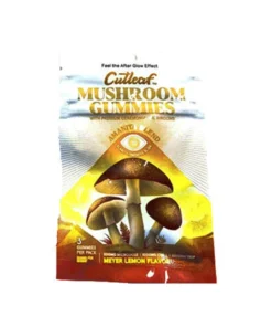 Meyer Lemon Cutleaf Mushroom Gummies Amanita Blend 500mg