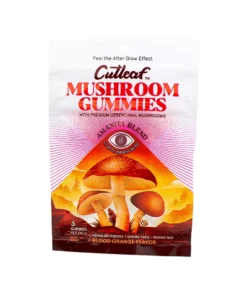 Blood Orange Cutleaf Mushroom Gummies Amanita Blend 500mg
