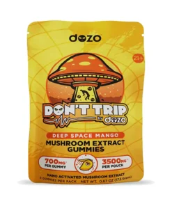 Deep Space Mango Dozo Don’t Trip Mushroom Gummies 3500MG
