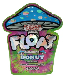 Donut Float Amanita Mushroom Gummies 2500mg