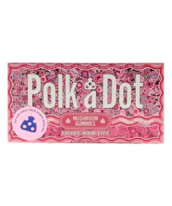 Lychee Sour Fizz PolkaDot Magic Mushroom Belgian Magic Blend Gummies
