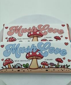 Mush Love Magic Mushrooms Chocolate Bar with APE mushrooms