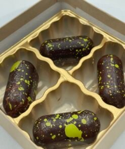 Shroom Chocolate Bites – Semi-sweet mushroom-infused chocolate pieces in bite-sized form