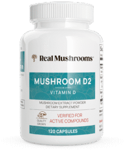 Vitamin D from Organic Mushroom Capsules