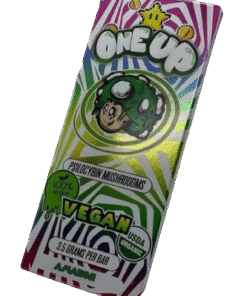 One Up Vegan Mushroom Chocolate Bar