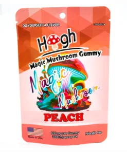 Peach High Magic Mushroom Gummies 3000mg