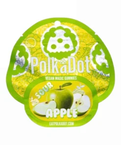 Sour Apple Polkadot Vegan Magic Gummies 4G