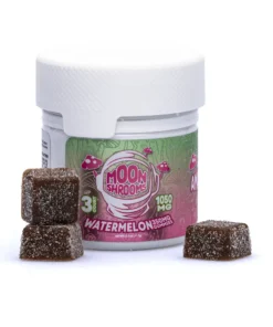 Watermelon Galaxy Treats Amanita Moon Shrooms Gummies 1050mg