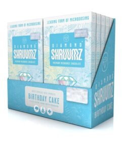 Diamond Shruumz Birthday Cake Chocolate Bar 10pk