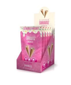 Diamond Shruumz Sprinkles 5pk – Colorful mushroom-infused cones with vibrant sprinkles