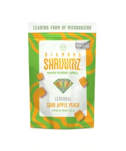 Sour Apple Peach Shruumz Gummies | 1pk
